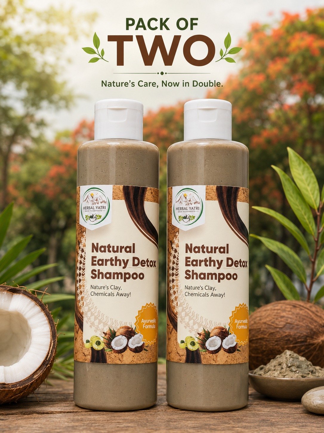 Natural Earthy Detox Shampoo