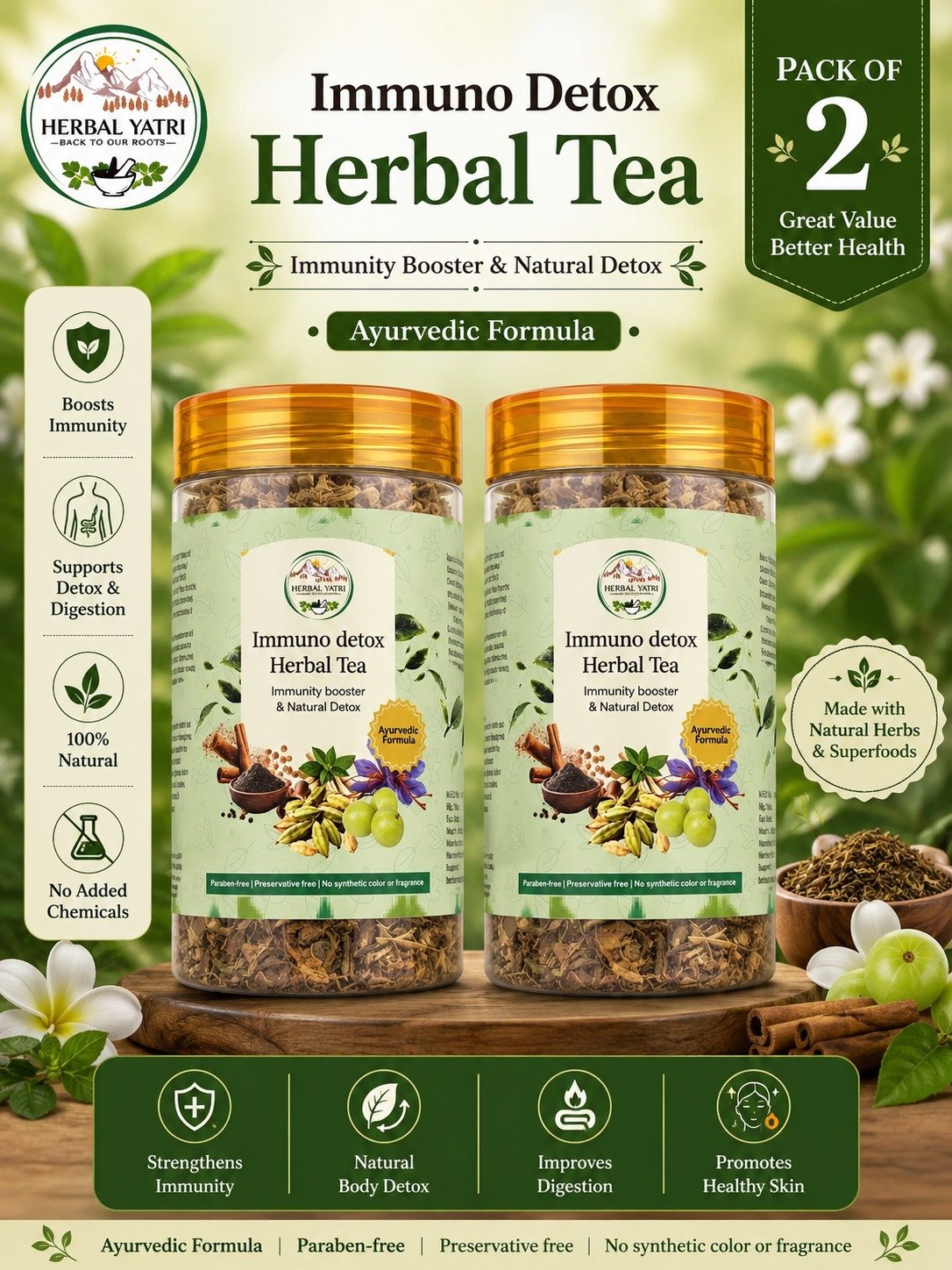 Immuno Detox Herbal Tea